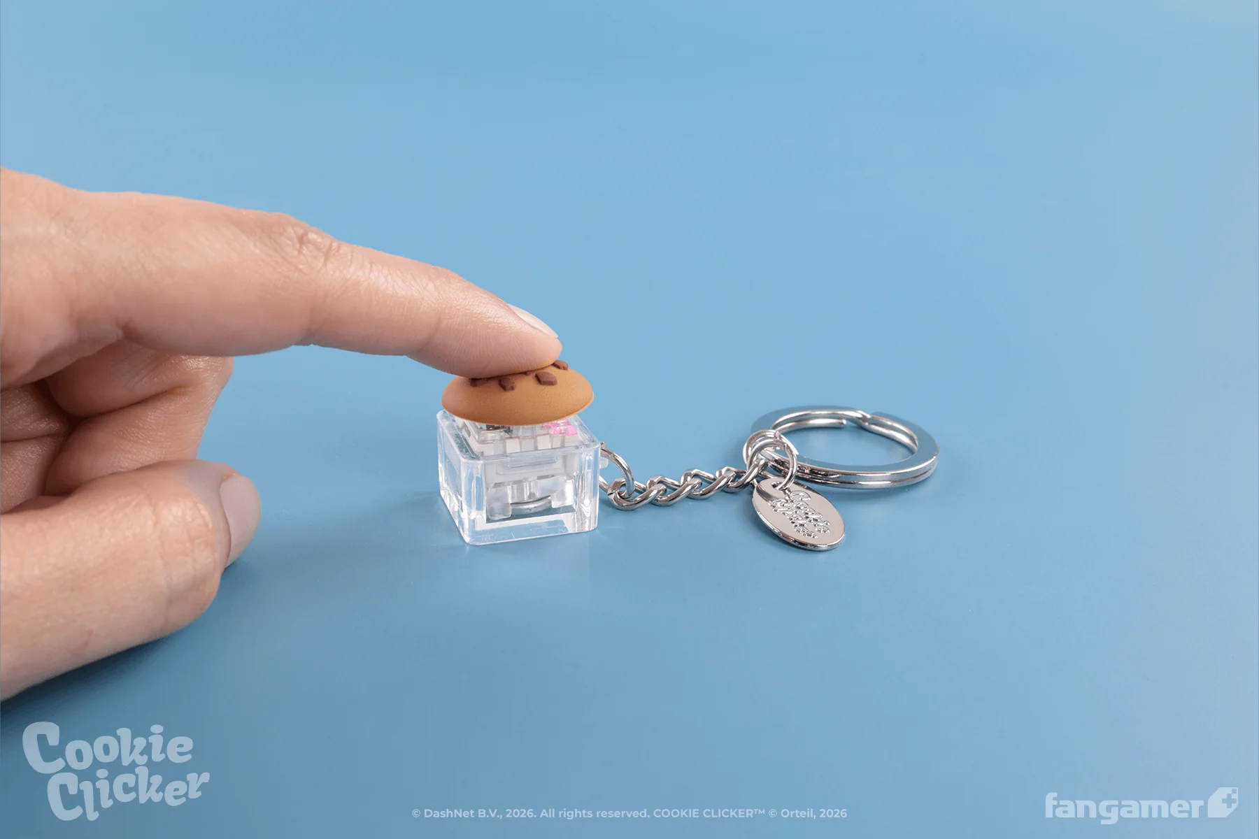 Cookie Clicker Clicker Cookie Keychain - Image 5