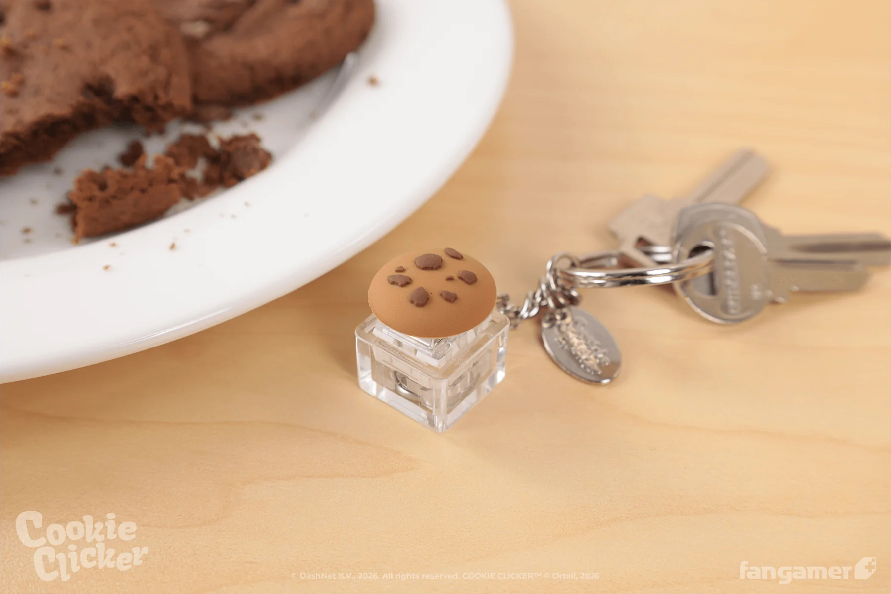 Cookie Clicker Clicker Cookie Keychain - Image 8