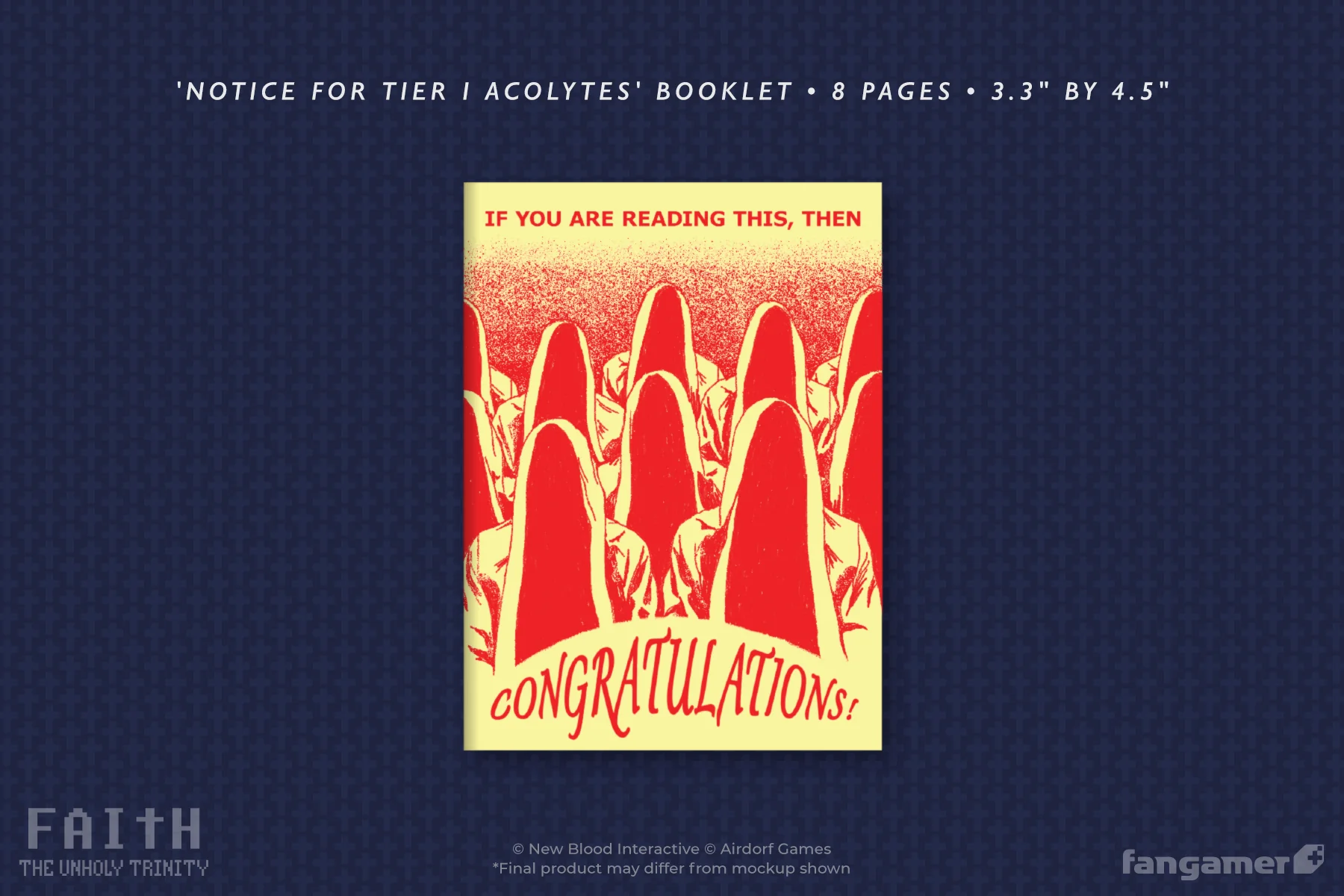 FAITH: The Unholy Trinity Standard Edition - Image 6