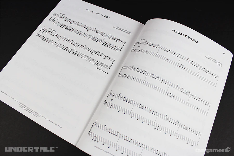 UNDERTALE Complete Piano Score Book - Image 5